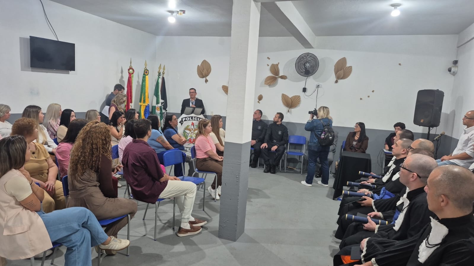 MPSC marca presença em formatura de nível superior do COPE